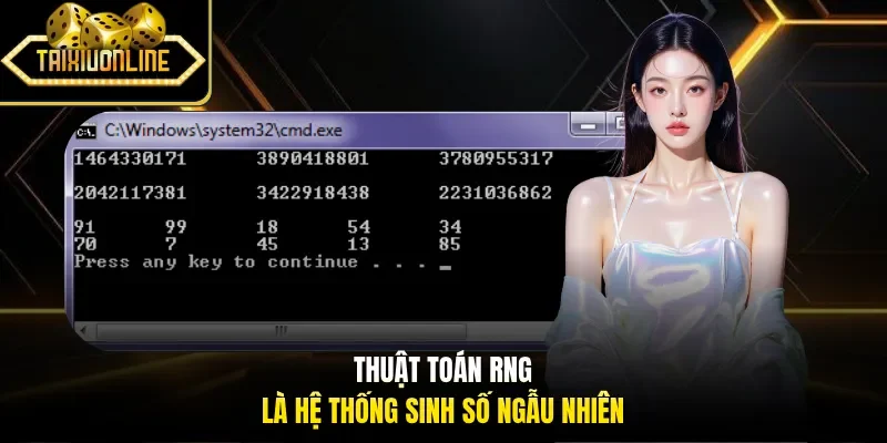 Thuật toán RNG là hệ thống sinh số ngẫu nhiên